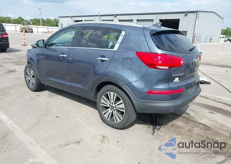 2016 Kia Sportage Ex из США, поврежденный, VIN KNDPCCAC3G7833213